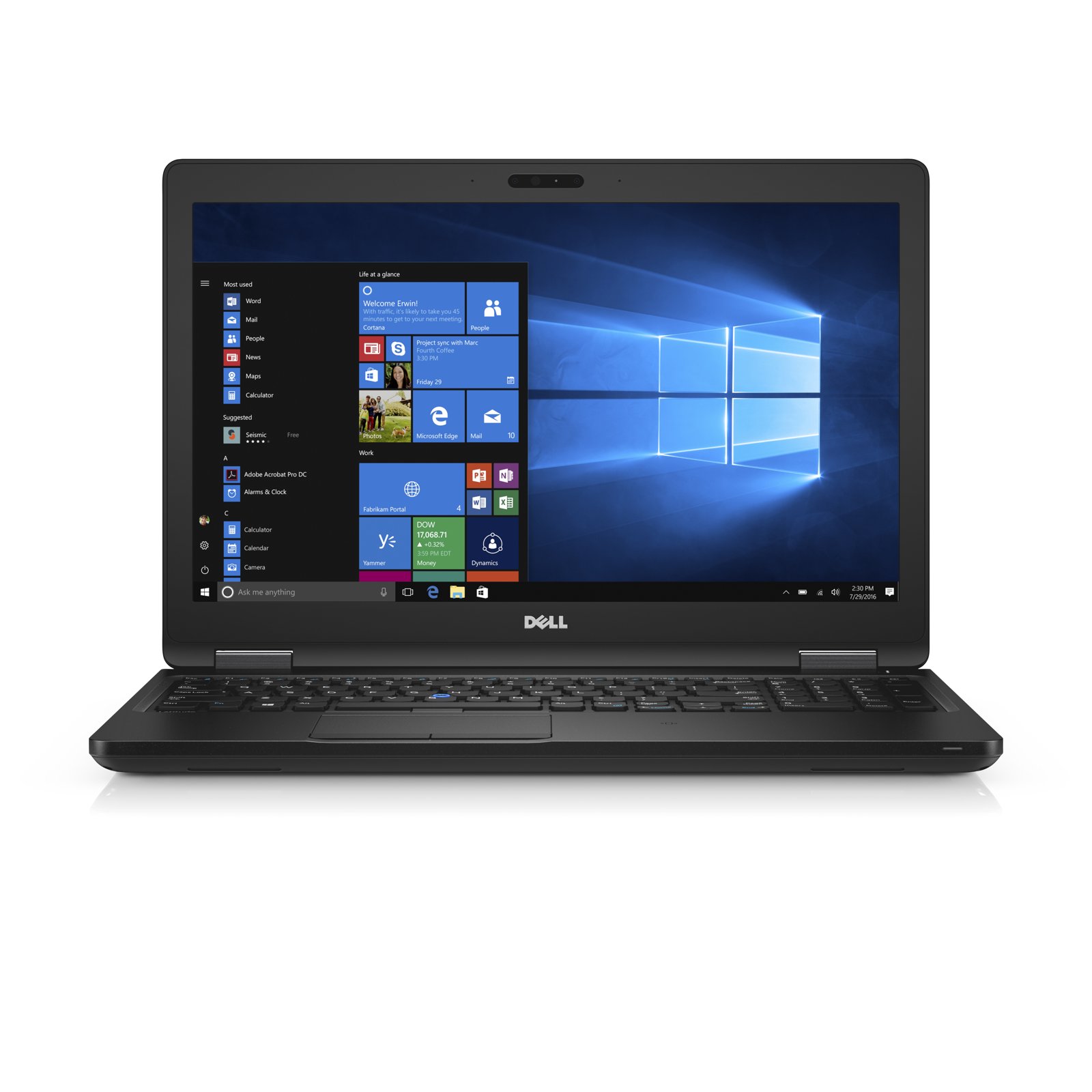 Dell Latitude 5580 · Core i7 · 16 GB RAM · 512 GB SSD · 15.6"